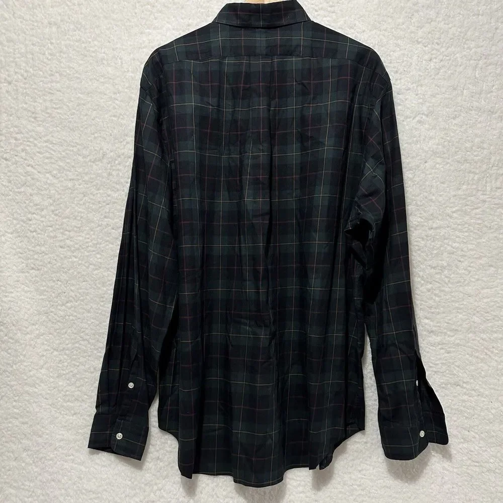 RALPH LAUREN‎ Men's Multicolor Plaid Classic Fit Button Up Size XL